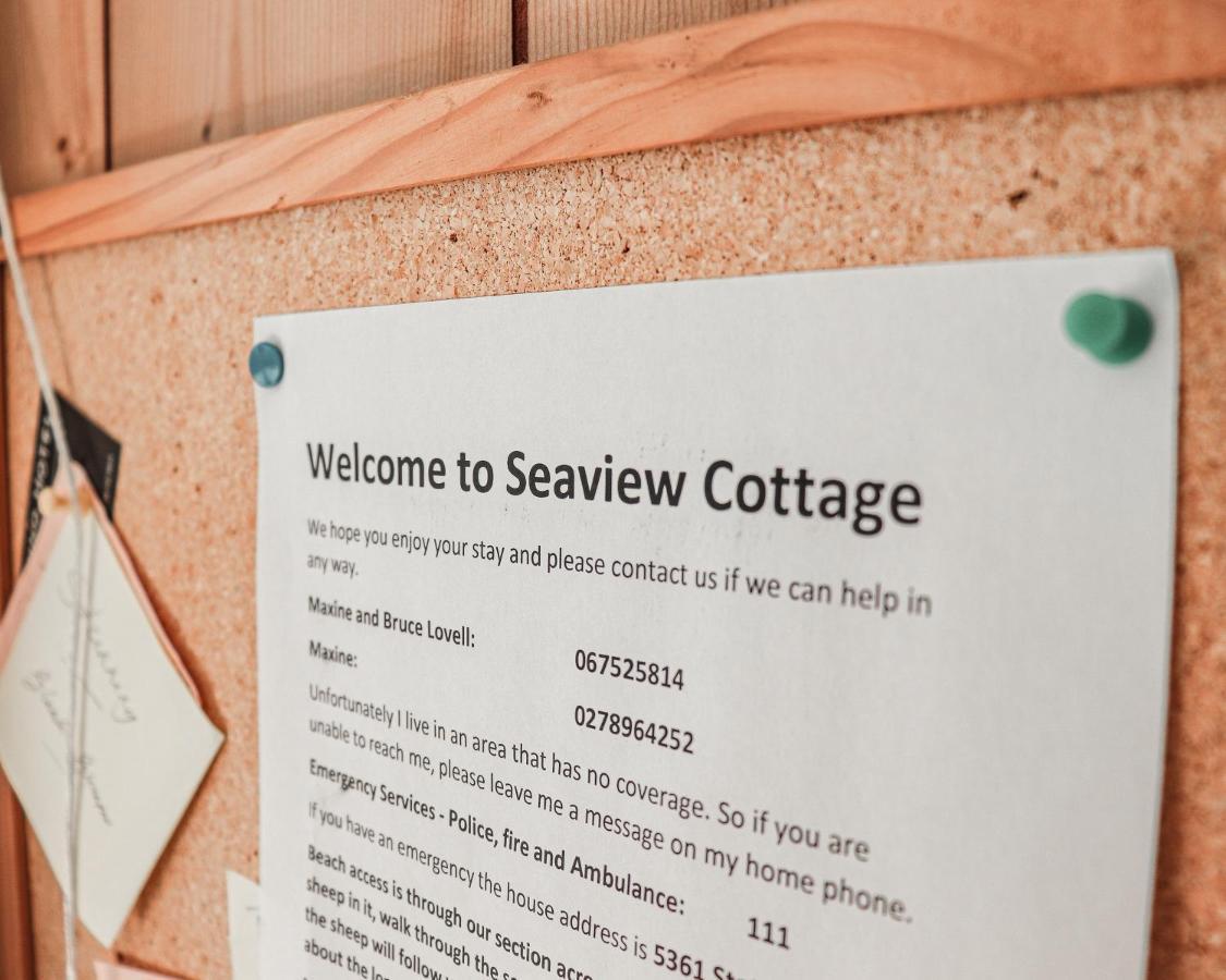 Seaview Cottage Mokau 外观 照片